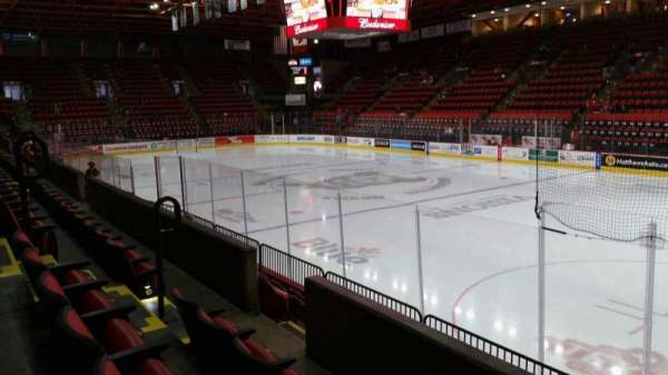 Visions Veterans Memorial Arena, section: 12, row: C, seat: 7