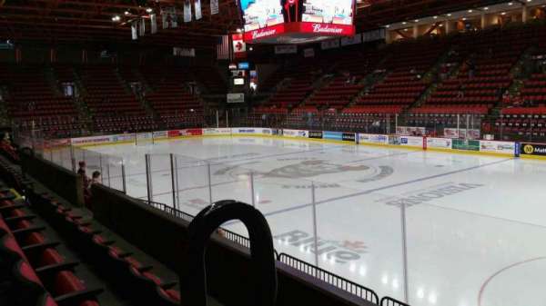 Visions Veterans Memorial Arena, section: 12, row: C, seat: 14