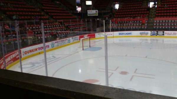Visions Veterans Memorial Arena, section: 17, row: A, seat: 11
