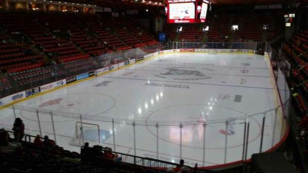 Visions Veterans Memorial Arena, section: 21, row: I, seat: 6