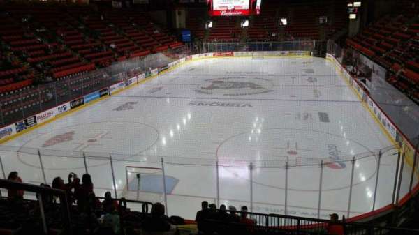 Visions Veterans Memorial Arena, section: 21, row: I, seat: 14