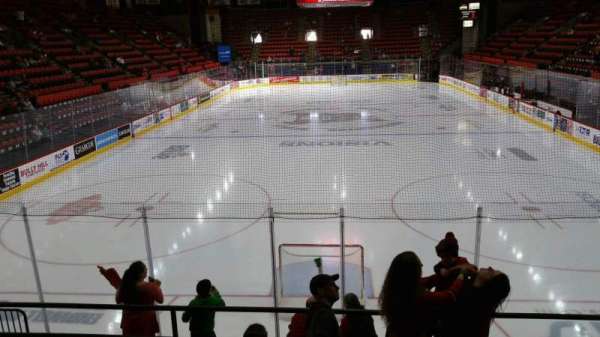 Visions Veterans Memorial Arena, section: 22, row: E, seat: 6