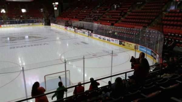 Visions Veterans Memorial Arena, section: 22, row: E, seat: 13