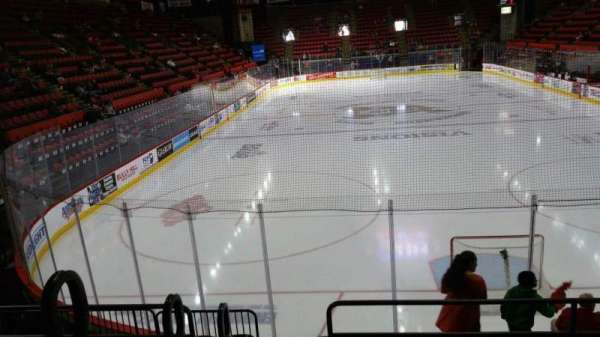 Visions Veterans Memorial Arena, section: 22, row: E, seat: 13