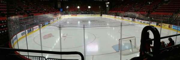 Visions Veterans Memorial Arena, section: 23, row: B, seat: 1