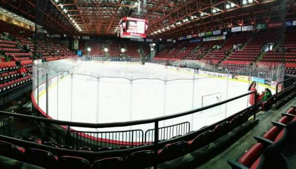 Visions Veterans Memorial Arena, section: 23, row: B, seat: 7