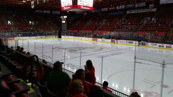 Visions Veterans Memorial Arena, section: 26, row: C, seat: 8