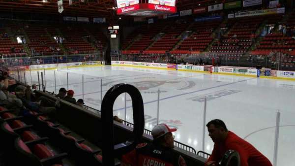 Visions Veterans Memorial Arena, section: 26, row: C, seat: 14