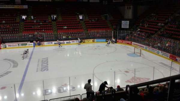 Visions Veterans Memorial Arena, section: 28, row: I, seat: 7