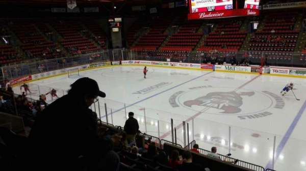Visions Veterans Memorial Arena, section: 28, row: I, seat: 7