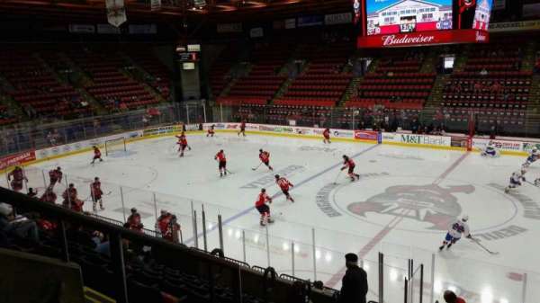 Visions Veterans Memorial Arena, section: 28, row: I, seat: 14