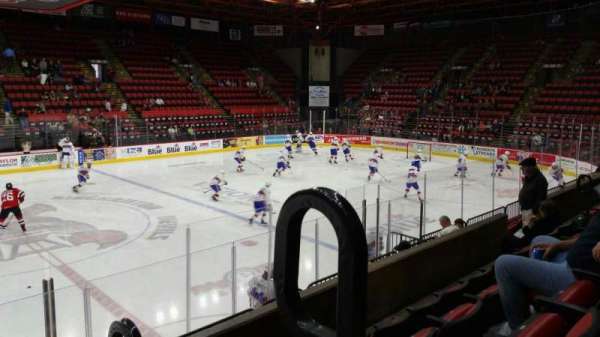 Visions Veterans Memorial Arena, section: 2, row: D, seat: 1