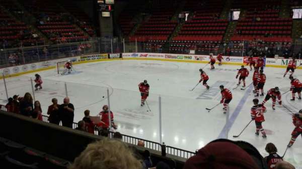 Visions Veterans Memorial Arena, section: 2, row: D, seat: 1