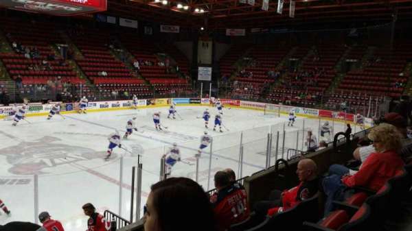 Visions Veterans Memorial Arena, section: 2, row: D, seat: 9