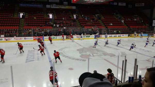 Visions Veterans Memorial Arena, section: 2, row: D, seat: 9