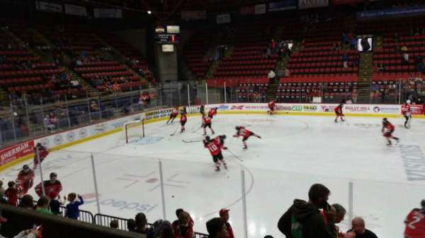 Visions Veterans Memorial Arena, section: 2, row: D, seat: 14