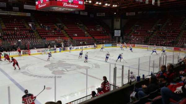 Visions Veterans Memorial Arena, section: 2, row: D, seat: 14