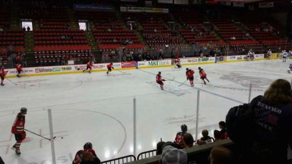 Visions Veterans Memorial Arena, section: 3, row: C, seat: 14