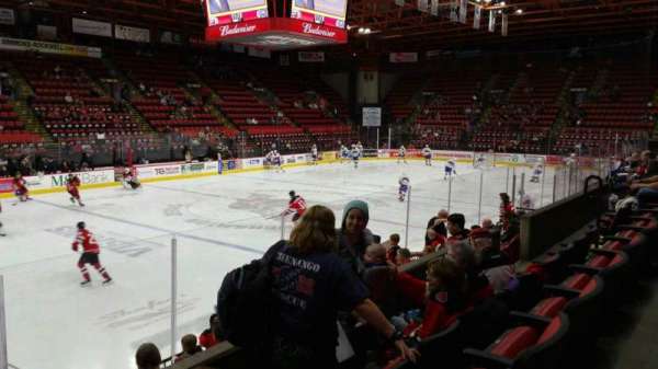 Visions Veterans Memorial Arena, section: 3, row: C, seat: 14