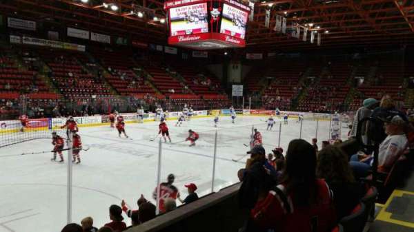 Visions Veterans Memorial Arena, section: 4, row: B, seat: 7