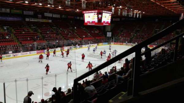 Visions Veterans Memorial Arena, section: 5, row: H, seat: 1
