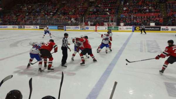 Visions Veterans Memorial Arena, section: 14, row: BB, seat: 7