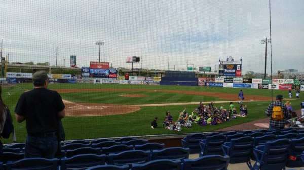 Frawley Stadium, section: 13, row: 8, seat: 4