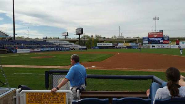 Frawley Stadium, section: 6, row: 4, seat: 10