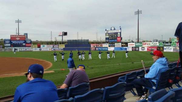 Frawley Stadium, section: 6, row: 4, seat: 5