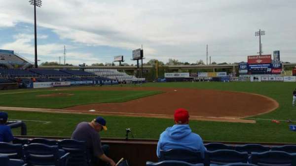 Frawley Stadium, section: 5, row: 6, seat: 10