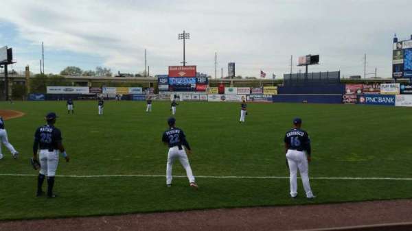 Frawley Stadium, section: 2, row: 2, seat: 5