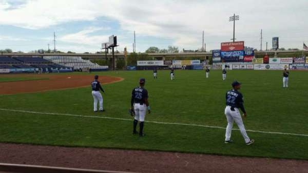 Frawley Stadium, section: 2, row: 2, seat: 5