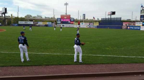 Frawley Stadium, section: 2, row: 2, seat: 1