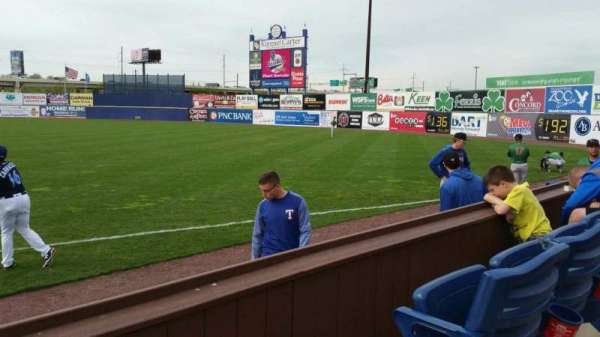 Frawley Stadium, section: 2, row: 2, seat: 1