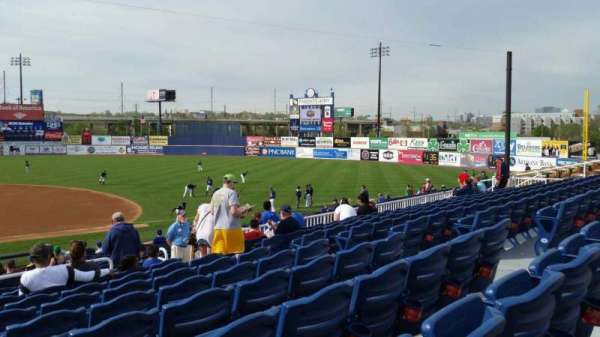 Frawley Stadium, section: B, row: 9, seat: 9