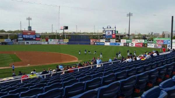 Frawley Stadium, section: B, row: 9, seat: 23
