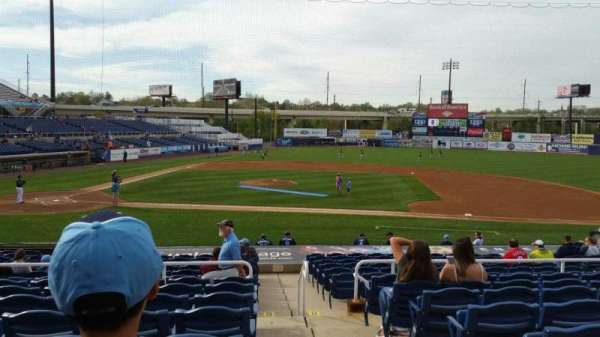 Frawley Stadium, section: C, row: 8, seat: 1