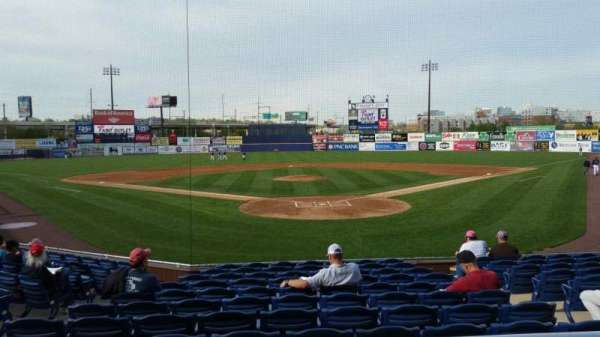 Frawley Stadium, section: H, row: 2, seat: 6