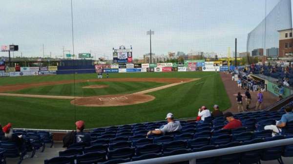 Frawley Stadium, section: H, row: 2, seat: 10