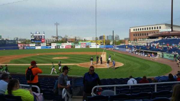 Frawley Stadium, section: J, row: 5, seat: 13
