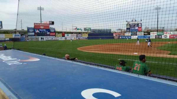 Frawley Stadium, section: 21, row: 1, seat: 6
