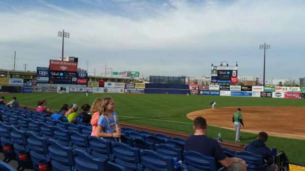 Frawley Stadium, section: 22, row: 5, seat: 9