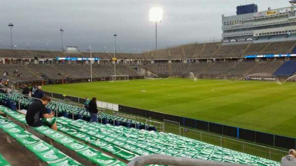Rentschler Field, section: 124, row: 16, seat: 23