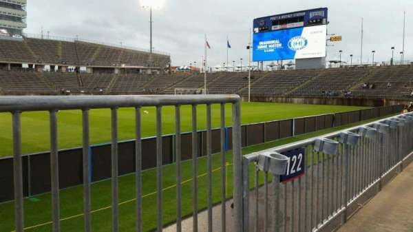 Rentschler Field, section: 121, row: 1, seat: 1