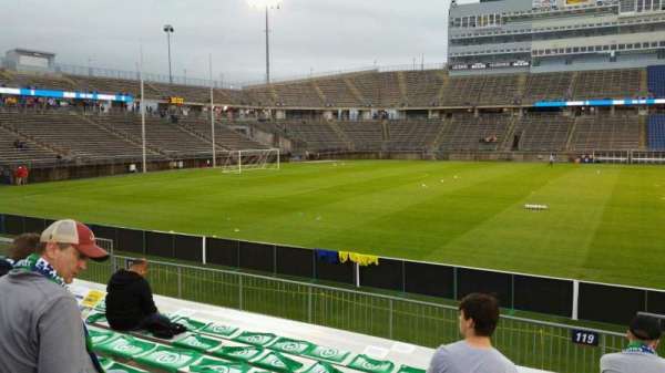 Rentschler Field, section: 119, row: 9, seat: 1