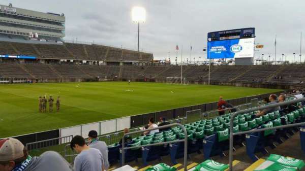 Rentschler Field, section: 119, row: 9, seat: 8