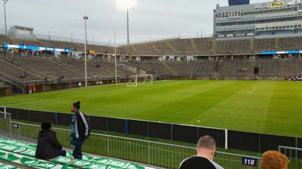 Rentschler Field, section: 118, row: 7, seat: 1