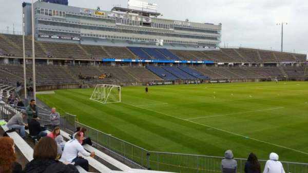 Rentschler Field, section: 114, row: 10, seat: 9