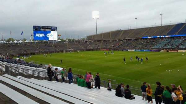 Rentschler Field, section: 104, row: 17, seat: 1