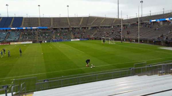 Rentschler Field, section: 103, row: 13, seat: 20